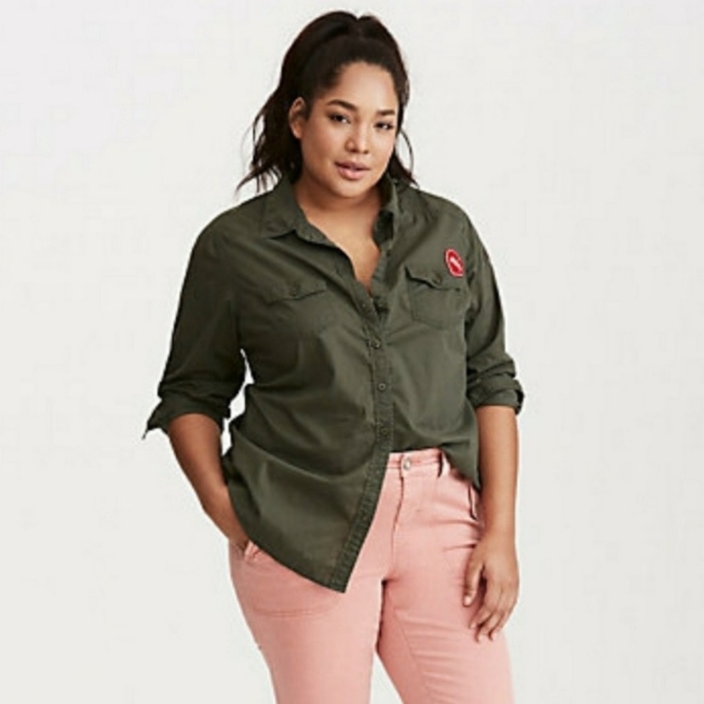 Torrid Button Down - image 1